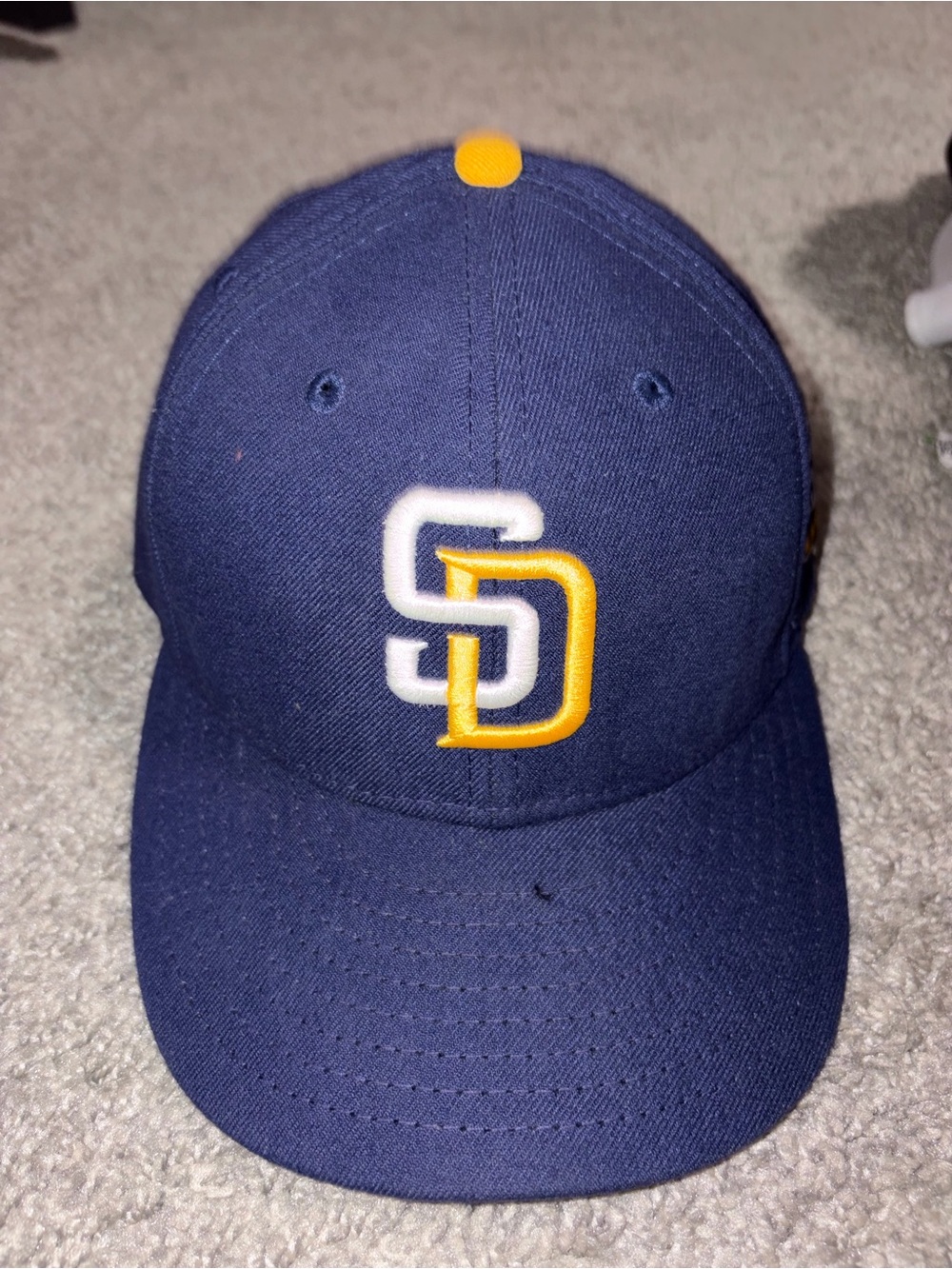 San Diego Padres Navy & Yellow Baseball Cap
